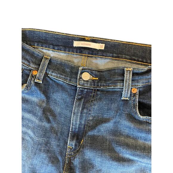 LEVI'S Boyfriend Denim Jeans Pants Women's 32 waist 27 length - Picture 3 of 10